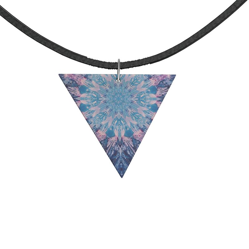 Wooden Pendant Geometric Shapes