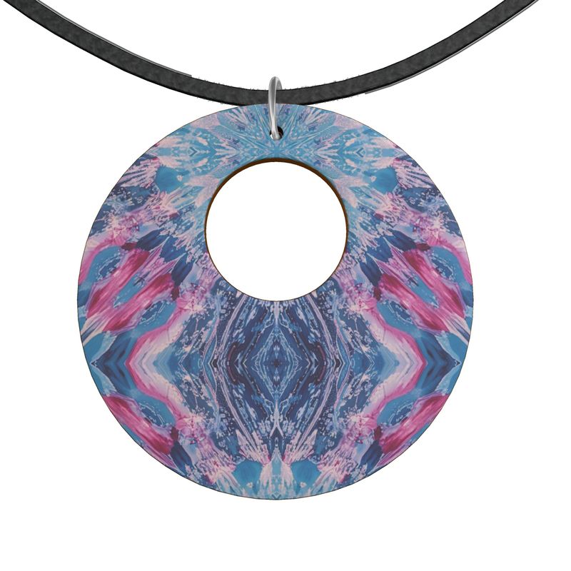 Wooden Pendant Organic Shapes