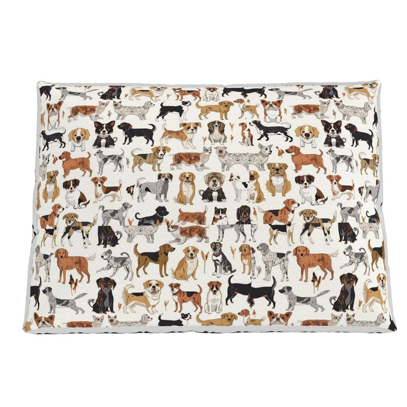 Dog covered dog bead