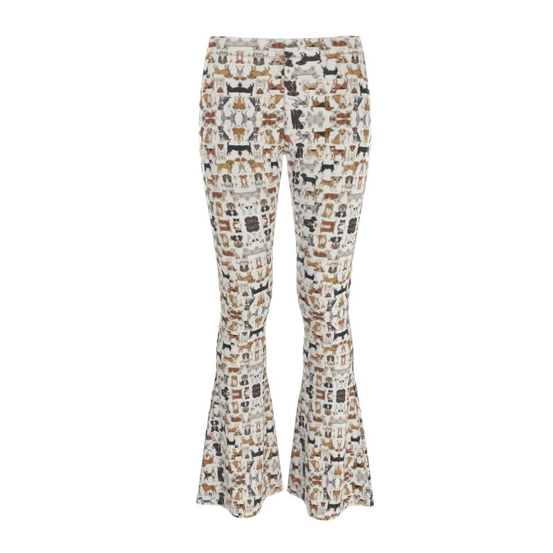 High Waisted Flared Leggings