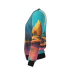 Women's Reversible Silk Bomber Jacket