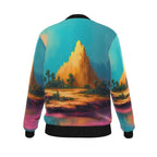Women's Reversible Silk Bomber Jacket