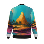 Women's Reversible Silk Bomber Jacket