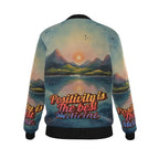 Women's Reversible Silk Bomber Jacket