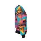 Women's Reversible Silk Bomber Jacket