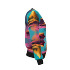 Women's Reversible Silk Bomber Jacket