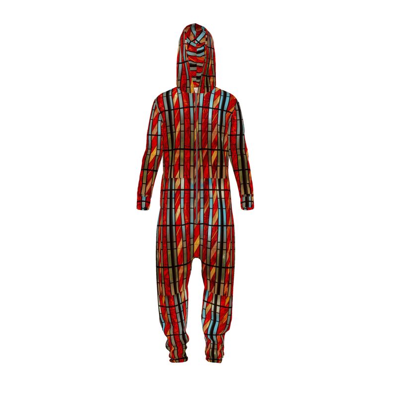 Cut & Sew Candy Cane Striped Onesie