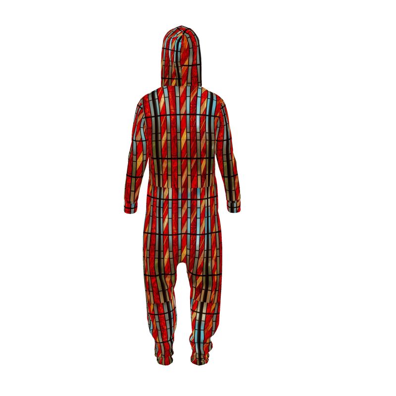 Cut & Sew Candy Cane Striped Onesie