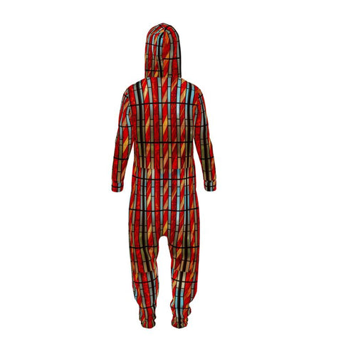 Cut & Sew Candy Cane Striped Onesie