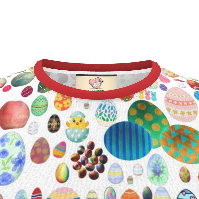 Easter Cut And Sew All Over Print T Shirt