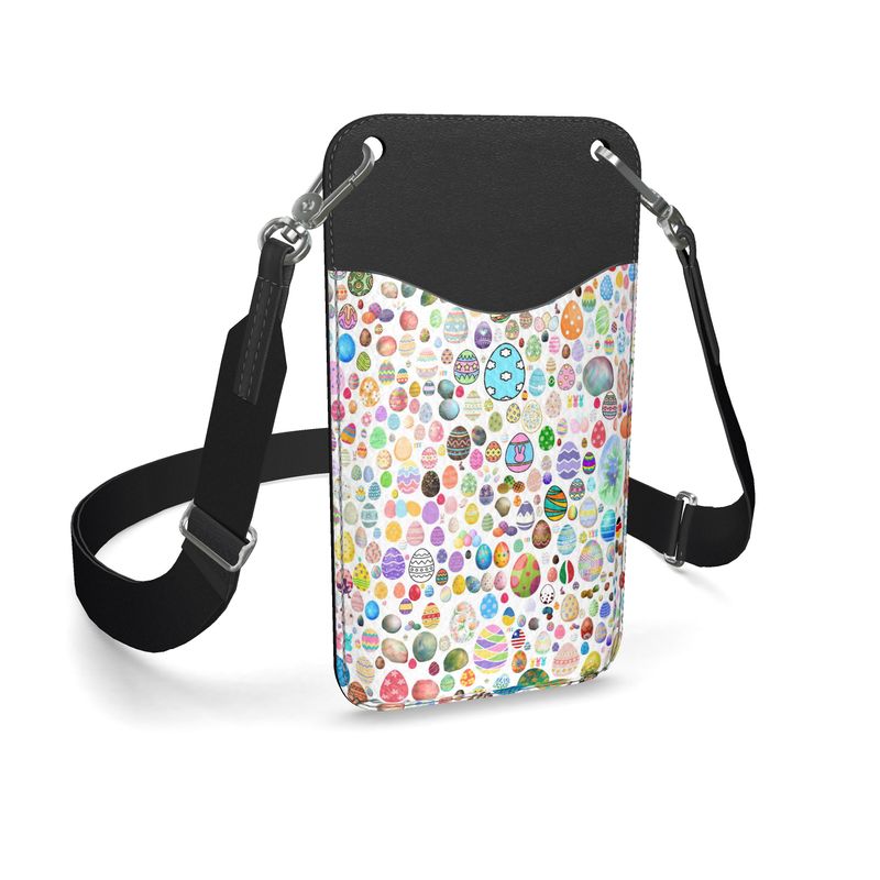 Easter Leather Phone Case With Strap