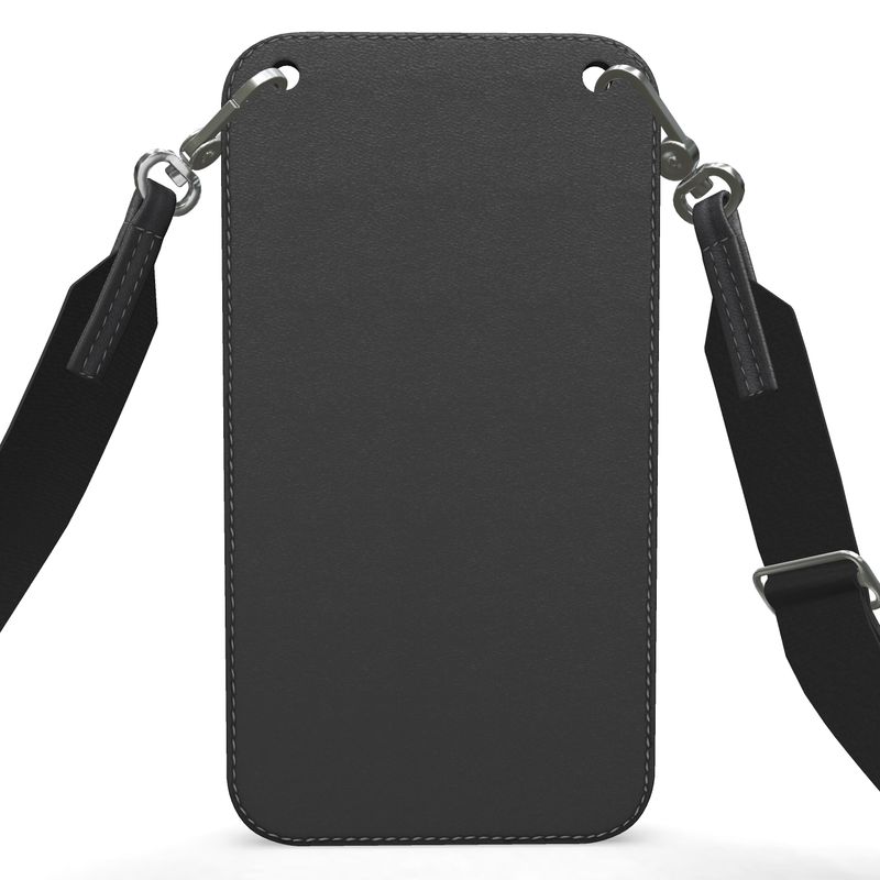 Easter Leather Phone Case With Strap